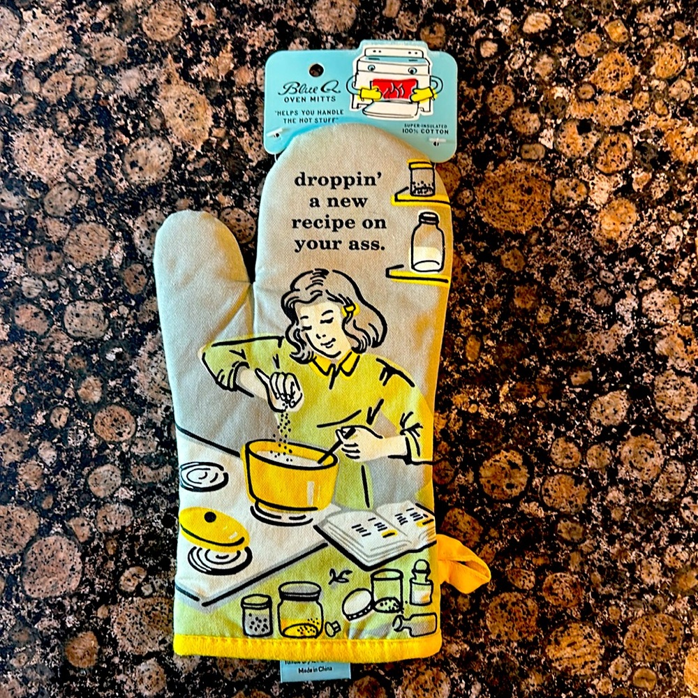 Blue Q Oven Mitt